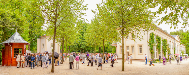 Orangerie Bad Homburg - Beginn der Bauarbeiten