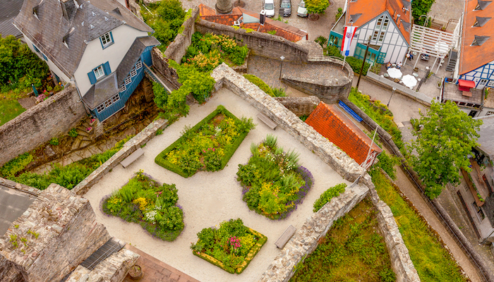 Altangarten Burg Eppstein